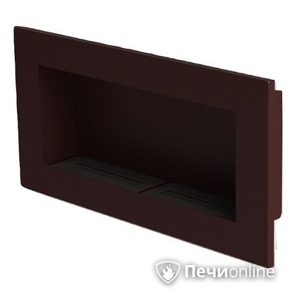 Биокамин ЭкоЛайф Window II black burgundy в Лесному